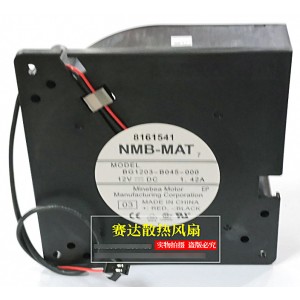 NMB-MAT BG1203-B045-000 12V 1.42A 2wires Cooling Fan