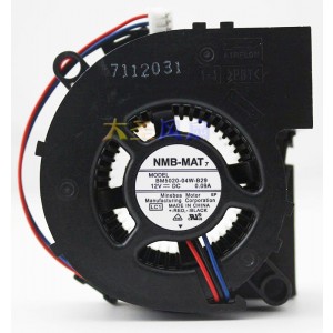 NMB BM5020-04W-B29 12V 0.09A 3wires Cooling Fan