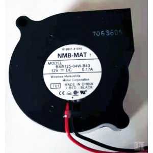 NMB BM5125-04W-B40 12V 0.17A 2wires cooling fan
