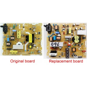 Samsung BN44-00496A BN44-00496B PD40AVF_CSM PSLF760C04A Power Supply / LED Board - Replacement board