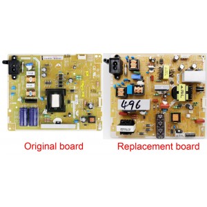 Samsung BN44-00496B BN44-00496A PD40AVF_CDY Power Supply / LED Board - Replacement board