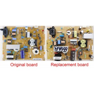 Samsung BN44-00666B PSLF990G05A Power Supply Board - Replacement Board