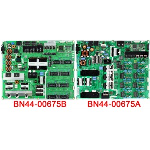Samsung BN44-00675B BN44-00675A L65D2L_DDY Power Supply / LED Board - Substitute