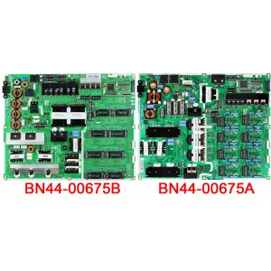 Samsung BN44-00675B BN44-00675A L65D2L_DDY Power Supply / LED Board 