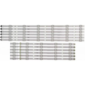 Samsung BN96-34787A BN96-34788A 32187A 32186A LED Backlight Strips (12 Strips)