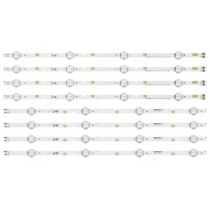 Samsung BN96-37296A / BN96-37297A (37296A, 37297A, LM41-00120P, LM41-00120Q) LED Strips - 8 Strips