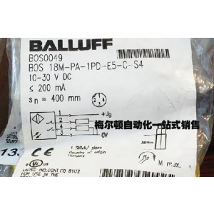 BALLUFF BOS 18M-PA-1PD-E5-C-S4 BOS0049 Photoelectric Switch Sensor - Original New
