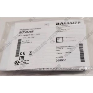 BALLUFF BOS026F BOS Q08M-X-LS21-S49 Sensor - Original New