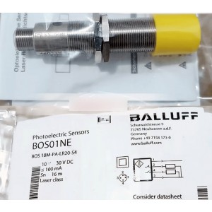 BALLUFF BOS01NE BOS 18M-PA-LR20-S4 Photoelectric Switch Sensor - Original New