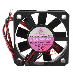 Bi-sonic BP401024H 24V 0.11A 2wires cooling fan