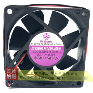 Bi-Sonic BP702512HH 12V 0.62A 2wires Cooling Fan