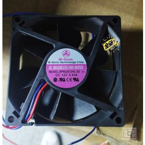 Bi-Sonic BP802512HL-03 12V 0.40A 2wires Cooling Fan