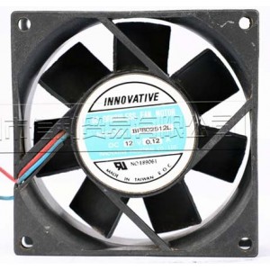 Bi-sonic BP802512L 02 12V 0.12A 2wires cooling fan