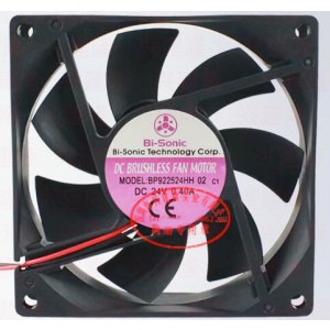 Bi-sonic BP922524HH 24V 0.4A 2wires Cooling Fan