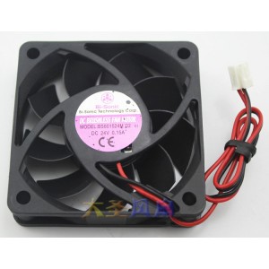 Bi-Sonic BS601524M 24V 0.15A 2wires Cooling Fan