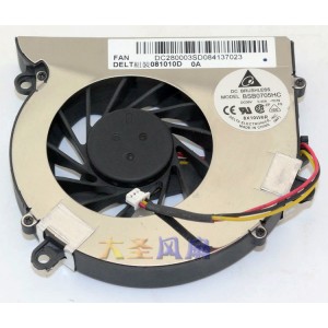 DELTA BSB0705HC 5V 0.35A 4wires Cooling Fan