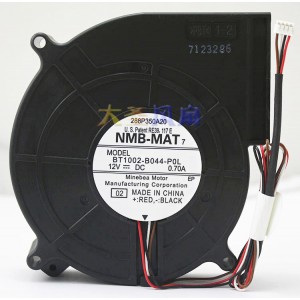 NMB BT1002-B044-POL 12V 0.70A 4 wires Cooling Fan