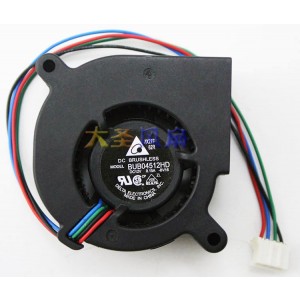 DELTA BUB04512HD-BV16 12V 0.15A 4wires Cooling Fan