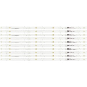Hisense LBM550M0501-LE-5 1173047 (HISENSE 55 HD500DF-F51 10X5 1313FCA 55S1P P116) LED Backlight Strips (10 Strips) for 55DU6070 55H6D