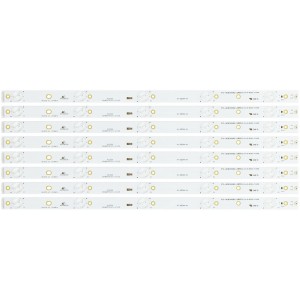 Hitachi LB42030 LB-M420F13-E1-L-G1-LD3 42C2000 LB-M420F13-E1-L-G1-LD2 LED Backlight Strips - 8 Strips for LE42H508
