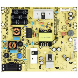 Sharp 715G6934-P01-005-003M (X)PLTVFQ351XAV1 Power Supply / LED Driver Board for LC-43LB481U