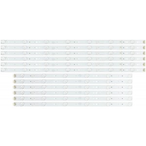 Sceptre KJ55D13R-CZ14F-02 KJ55D13L-ZC14F-02 303KJ550035 303KJ550036 LED Backlight Strips (12 Strips) for E555BV-FM E555BV-FMQR E555BV-FMQR8