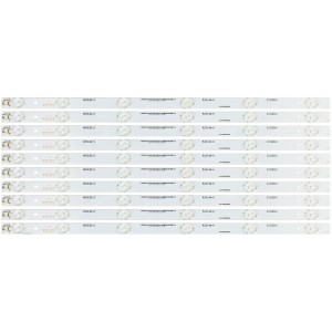 Seiki/Element IC-A-HWBW50D483 4650CA019 LED Backlight Strips (10 Strips) for ELEFW504 SE50FY35
