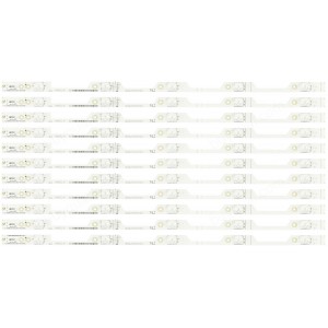 Sharp HISENSE_60_HD600N3U22_11X5_3030C_D6T-2D1_W19_5S1P 1185804 LED Backlight Strips (11 Strips) for LC-60P6070U