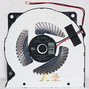 TOSHIBA C-968C 5V 0.22A 2wires Cooling Fan 