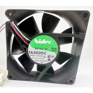 NIDEC C33406-58 12V 0.29A 3wires Cooling Fan