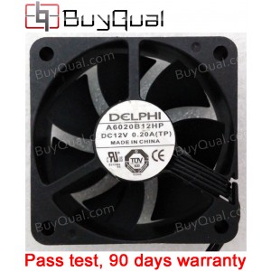 DELPHI A6020B12HP 12V 0.2A 4wires Cooling Fan