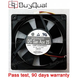 Sanyo 109P1224H4D01 24V 0.24A 3wires Cooling Fan