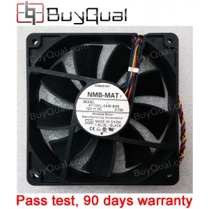 NMB 4710KL-04W-B56 12V 0.72A 4wires Cooling Fan