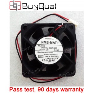 NMB 2408NL-05W-B50 24V 0.09A 2wires Cooling Fan