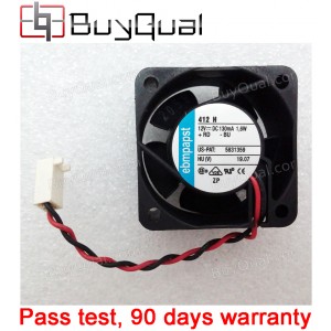 Ebmpapst 412H 12V 130mA 1.6W 2wires Cooling Fan