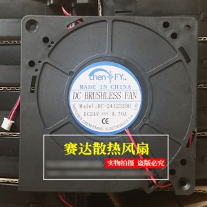CFY CB-241232BH 24V 0.70A 2wires Cooling Fan 