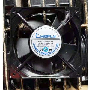CHIEFLY CC12025B220H 220/240V 0.10A 2wires Cooling Fan 