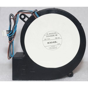 TOSHIBA CCA-8028L-08 12V 150mA 4wires Cooling Fan 