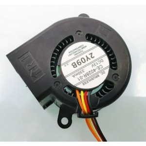 Toshiba CE-4028R-01 13V 330mA 4wires Cooling Fan