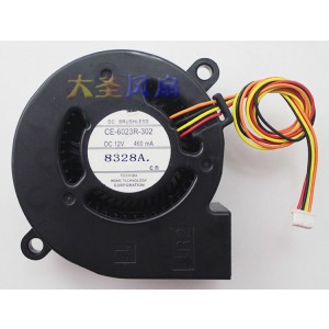 Toshiba CE-6023R-302 12V 460mA 4wires Cooling Fan
