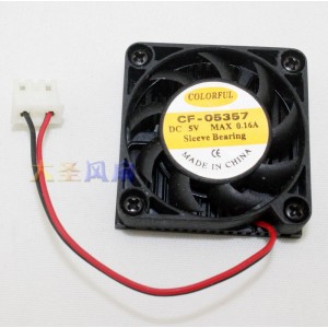 COLORFUL CF-05357 5V 0.16A 2wires Cooling Fan