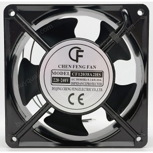 CHEN FENG FAN CF12038A2HS 220-240V 0.14/0.10A 2wires Cooling Fan