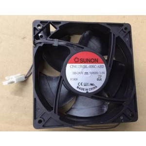 Sunon CF4113MBL-000C-AED 100-240V 3.4W 2wires Cooling Fan 