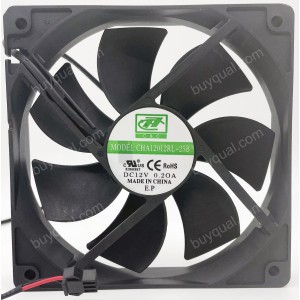 C&C CHA12012RL-25B 12V 0.2A Cooling Fan