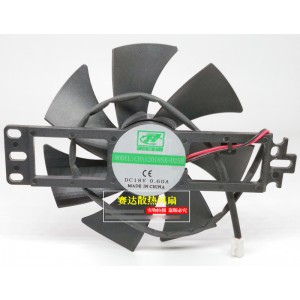 C&C CHA12018SX-025B 18V 0.60A 2wires Cooling Fan