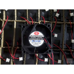 SUPERRED CHA6024CSN-O-1(E) CHA6024CSN-0-1(E) 24V 0.11A 2wires Cooling Fan
