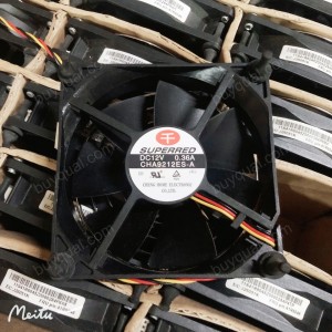 SuperRed CHA9212ES-A(E) 12V 0.36A 3wires Cooling Fan
