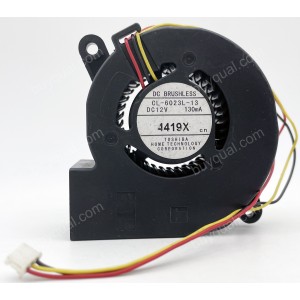 TOSHIBA CL-6023L-13 12V 130mA 3wires Cooling Fan