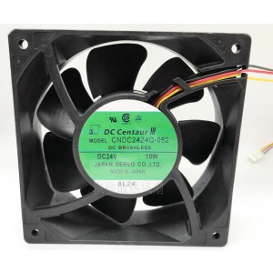 Servo CNDC24Z4Q-952 24V 10W 3wires Cooling Fan 