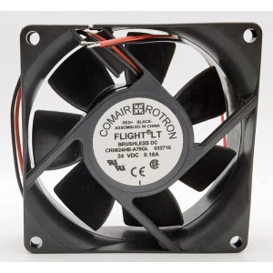 COMAIR ROTRON CR0824HB-A70GL 24V 0.16A 2 Wires Cooling Fan 